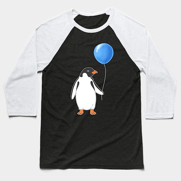 Penguin Wildlife Penguins Gift Baseball T-Shirt by Linco